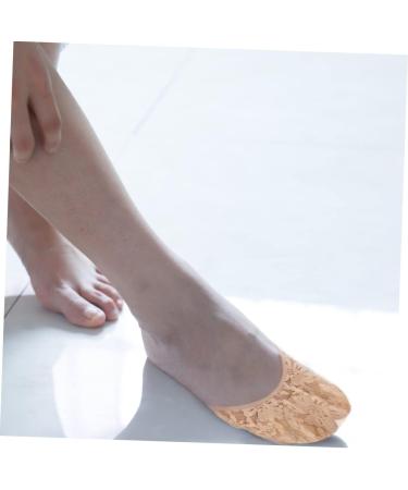 FOMIYES Women's Half Toe Socks - Comfortable Insoles & Heel Sleeves for Dress Heels | Perfect for Sandals - Buy Online on GoSupps.com