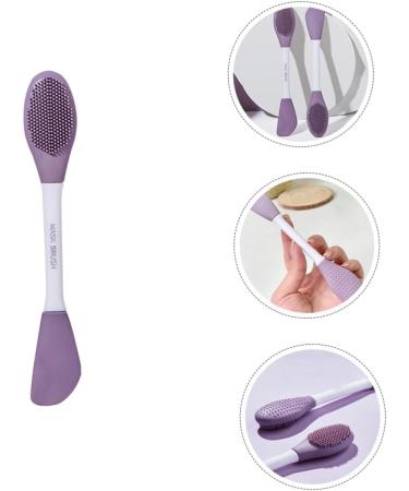 Didiseaon Mask Applicator Silicone Scrubber Facial Applicator Tools Silicon Cleaner Applicator Facial Brush Mud Scrub Wash Scrubber Silica Gel Detergent Facial Mask Brush - Buy Online on GoSupps.com