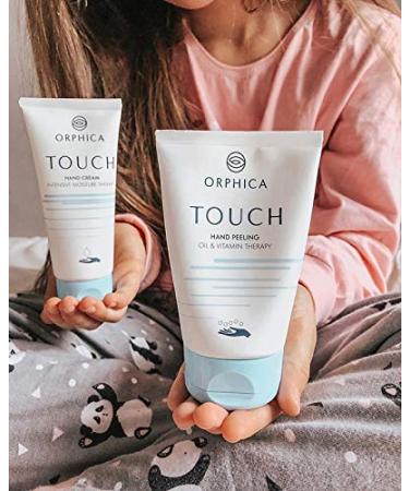 Orphica Touch Smoothing Hand Peeling 100ml - Moisturizing Shea Butter & Almond Oil for Cracked Hands & Nail Care - Buy Online on GoSupps.com