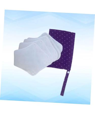 5 Washable Menstrual Pads Set for Women - Reusable Cloth Period Pads - Eco-Friendly & Absorbent - Buy Online on GoSupps.com