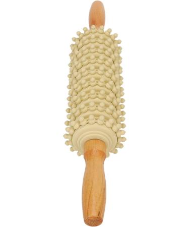 Wood Therapy Roller - Acupuncture & Fascia Massage Tool for Cervical Spine Relief at Home | International Shipping - Buy Online on GoSupps.com
