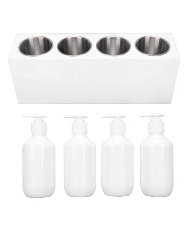 Spa Massage Oil Heater 4 Hole Lotion Heater 9 Speed Temperature Fast Heating Essential Oil Lotion Warmer for Beauty Salon