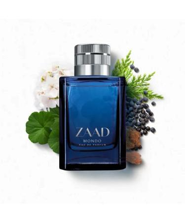 O BOTICARIO Zaad Mondo Eau de Parfum Long Lasting Premium Perfumes for Men Fresh & Woody Fragrance 3.2 Ounce - Buy Online on GoSupps.com
