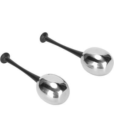 Facial Ice Glove - Ergonomic Stainless Steel Massager for Reducing Swelling | Black Handle - Buy Online on GoSupps.com