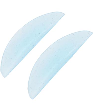 Silicone Eyelash Perming Pads Soft Reusable Lash Curling Blue Glitter for Different Lash Lengths Individual Use or Beauty Salons (M) - Buy Online on GoSupps.com