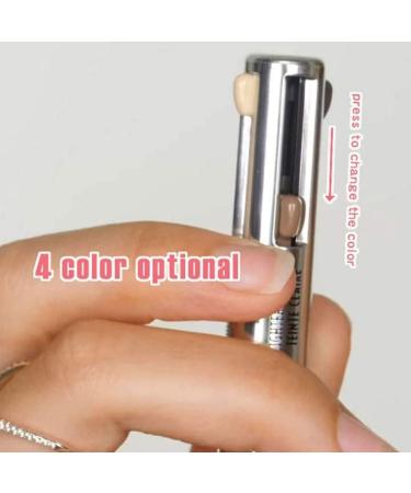 Eyebrow Contour Pen 4 in 1 Long Lasting Rotate Defining Highlighting Brow Pencil Blonde 1# Blonde - Buy Online on GoSupps.com