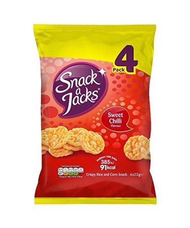 Snack Taken Sweet Chilli Rice Cake 4 X 22G
