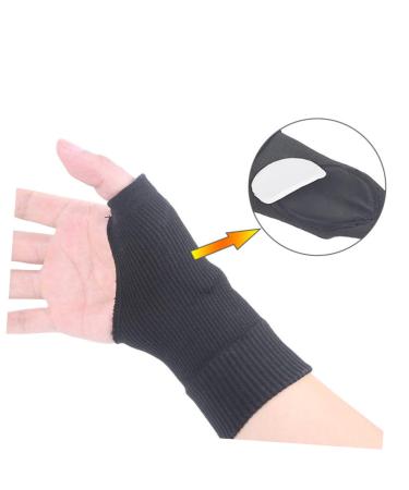 Yardwe Sweatband Wrist Support Brace & Thumb Glove - Carpal Tunnel Relief for Men & Women - Perfect for Working Out - Buy Online on GoSupps.com