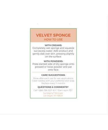 Buy Velvet Sponge Online Soft Durable & Ideal for All Skin Types International Shipping Available - Buy Online on GoSupps.com