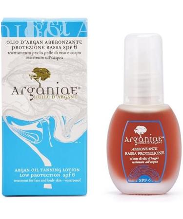  Arganiae Low Protection Argan Oil SPF 6 - Treatment for Face and Body Skin 30 ml - Buy Online on GoSupps.com