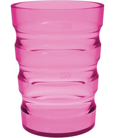 Dr. Bone's 200ml Clear Non-Spill Portable Travel Mug - Pink | Ideal for Children, Elderly, and Disabled Adults - Buy Online on GoSupps.com