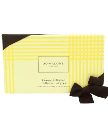 Jo Malone Cologne Collection 5 Set - English Pear & Freesia Nectarine Blossom & Honey Peony & Blush Suede Mimosa & Cardamon Wood sage & Sea Salt - Buy Online on GoSupps.com
