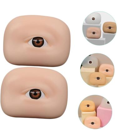 FRCOLOR 8 Pcs Eye Practice Skin Eyeshadow Eyebrows Training Tool Practical Training Eye Skin Major Mold 1 count (Pack of 1) As Shownx4pcs - Buy Online on GoSupps.com