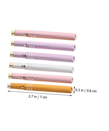 24 Pcs Retractable Lip & Eyeshadow Applicator Set - Portable Reusable Lip Brushes & Exfoliator for Makeup Enthusiasts - Buy Online on GoSupps.com