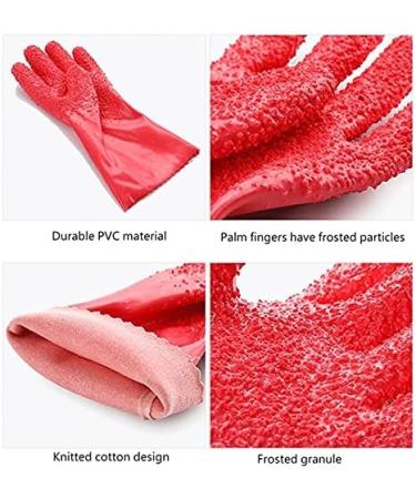 ESASAM Cleaning Gloves Peeled Potato Cleaning Glove Kitchen Vegetables Rub Fruit Skin Scraping Fish Scales Non-slip Household Glove Kitchen Accessories - Buy Online on GoSupps.com