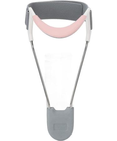 Ininosnp neck protection Hot Compress Neck Brace Anti-Low-Headed Support Neck protection cervical spine Reset Traction Correction Seating (Color: Pink Size: M) M Pink