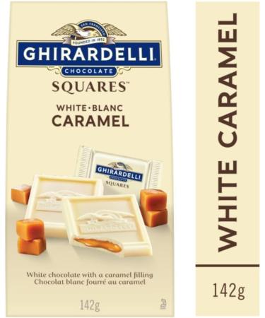 GHIRERDELLI Caramel White Chocolate Squares 142 Gram Bag Individually Wrapped Squares - Buy Online on GoSupps.com