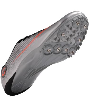 Eribby Track Spike Running Shoes 10 Women/8.5 Men - Silver | Sprinting Shoes for Men and Women - Buy Online on GoSupps.com