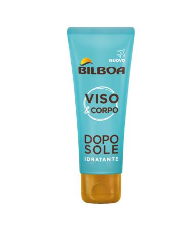 Bilboa Viso&Corpo Double Face and Body Moisturizing Cream - Doueux Travel Size with Moisturizing Action with IdraBronze and Aloe Vera - Dermatologically Tested - Travel Size 75 ml