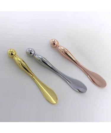FRCOLOR 2Pcs Rose Gold Metal Eye Cream Applicator & Eye Massage Stick | Beauty Tools for Bright Eyes - Buy Online on GoSupps.com