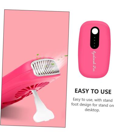 VINTORKY 1pc Eyelash Hair Dryer Fake Eyelashes Eyelash Blower Make up Tools LED Eyebrow Clip Lash Drying Portable Lash Blower Fake Lashes Makeup Accessory Makeup Tool Mini Abs Charge Fan - Buy Online on GoSupps.com