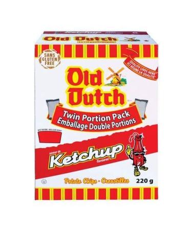 Old Dutch Ketchup Chips - 220g Box Imported from Canada