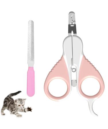 LINUZHIJIA 2 Piece Suit Pet Nail Clippers Cat Nail Clippers Best Cat Nail Clippers Dog Nails Clippers and Trimmer-Professional Pet Grooming Too for Small Animals Trimmer