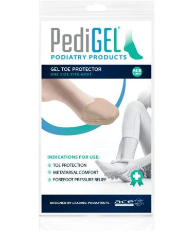 PediGel - Medically Approved Polymer Gel Toe Protector Ideal for General Toe Protection & Comfort in Everyday Footwear - 2 Units - Buy Online on GoSupps.com