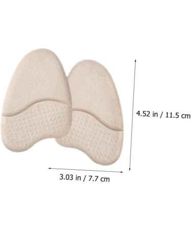 3 Pairs Girl Forefoot Cushions - Comfort Pads for High Heels | Metatarsal & Toe Cap Support - Buy Online on GoSupps.com