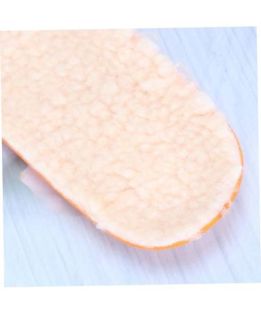 Beaupretty Warm Insoles Slippers for Men & Women | Orthopedic Shoe Liners | Winter Wool Felt Heating Cushion - Size 4 - Buy Online on GoSupps.com