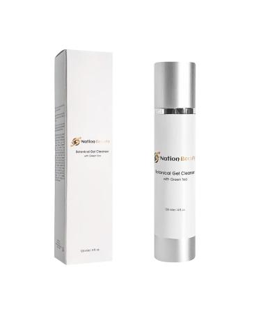 Nation Beauty Botanical Gel Cleanser with Green Tea 4 fl oz