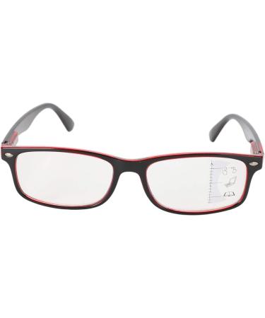Retro Multifocal Reading Glasses for Visual Fatigue Relief - Presbyopic Glasses in Red | International Shipping Available - Buy Online on GoSupps.com