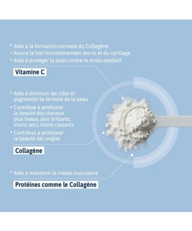 Alvityl Collag ne Marin ingr dient - Collag ne hydrolys de Type 1 et 3 - Vitamine C - Peau cheveux ongles articulations muscles os - Hautement assimilable -10g de Collag ne - 210 gr Sans saveur - Buy Online on GoSupps.com