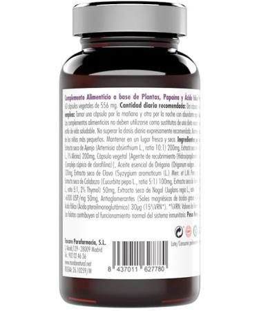  MUNDONATURAL Parasifin 60 Capsules - Buy Online on GoSupps.com