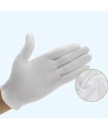 POPETPOP 36 Pairs Hand Care Gloves Jewelry Inspection Gloves Cosmetic Moisturizing Gloves Household Gloves Hand Gloves Hand Moisturizer Gloves Cotton Gloves White Protection Work Powder - Buy Online on GoSupps.com
