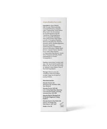 Manuka Doctor Eye Cream - Nourishing Honey Eye Cream for Bright Eyes | 15ml - Buy Online on GoSupps.com