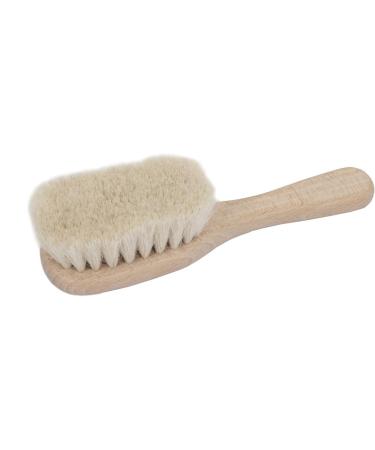Baby Bathtime Goat Hair Brush with Natural Beechwood Handle - Buy Online on GoSupps.com