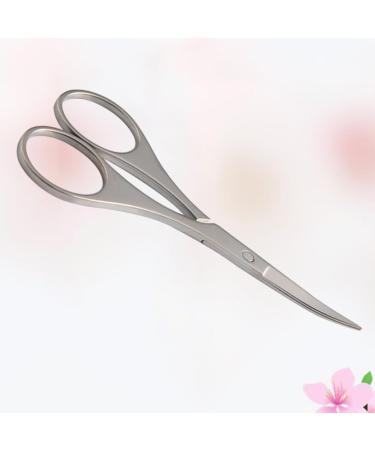 FRCOLOR 2 Pcs Stainless Steel Round Tip Eyebrow & Nose Hair Trimmer Set - Precision Grooming for Delicate Areas - Buy Online on GoSupps.com