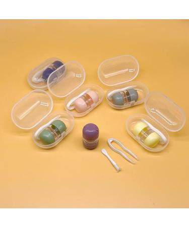 Buy Miedeon Portable Contact Lens Container Set - 6 Travel Cases for Contact Lenses - Mini Accessories in Blue - Buy Online on GoSupps.com