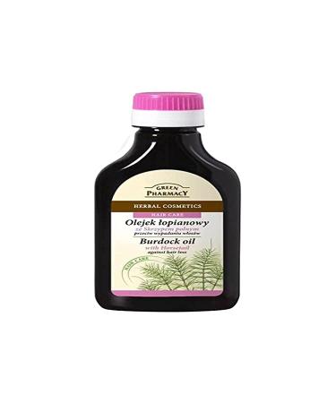 ELFA PHARM Green Pharmacy Burdock oil with horsetail - against hair loss 100 ml - Buy Online on GoSupps.com