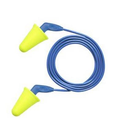 3M 10080529180183 E-A-R Push-Ins Soft Touch E3184000 NRR 31 Disposable Earplugs Standard Yellow/Blue (Pack of 200)