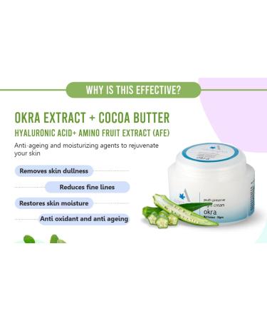 Energy Enhancing Night Cream - Anti-Wrinkle Okra | Shop Now for Radiant Skin - International Shipping Available - Buy Online on GoSupps.com