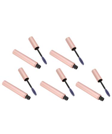 Rose Gold Metal Shell Soft Brush Empty Mascara Tube DIY for Eye Look Not Easy to Dry Multipurpose with Brow Tint 4ml Capacity