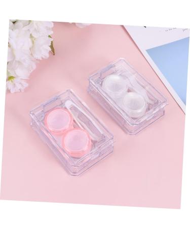 JECOMPRIS Mini Containers for Colored Contact Lenses - 6 Pack Portable Lens Holder & Cleaning Case - Buy Online on GoSupps.com