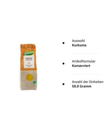 Buy Organic Ground Turmeric (50g) - Premium Quality International Shipping Available - Buy Online on GoSupps.com