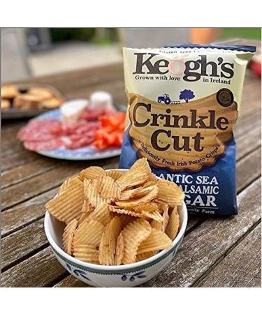  Keogh's Atlantic sea salt and balsamic vinegar potato chips 50g - Buy Online on GoSupps.com