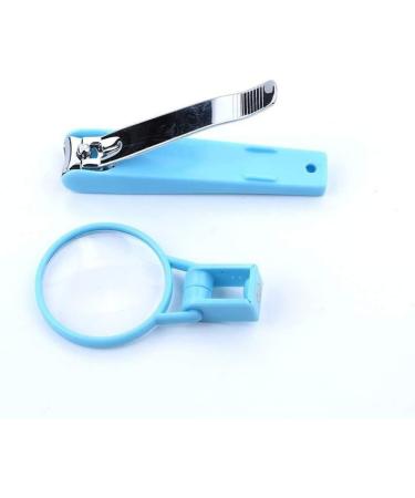 Magnifying Glasses Vision aids Magnifying Glass Nail Knife Newborn Baby Anti Clip Meat Safety Nail Clamp Magnifier Stationery Office Supplies 1PCS Better Life - Buy Online on GoSupps.com