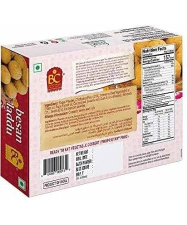 Indian Sweets Indian Mithai Sweets Besan Laddu Box (375 g) - Buy Online on GoSupps.com