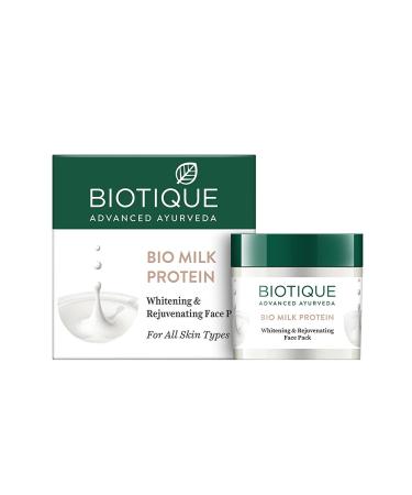 Biotique Milk Protein Whitening and Rejuvenating Face Pack for All Skin Types