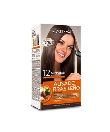 Kativa Keratin & Argan Oil Brazilian Straightening Kit - Smooth, Frizz-Free Hair - Buy Online on GoSupps.com